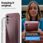 Kryt Spigen Ultra Hybrid na Samsung Galaxy A14 LTE Krištáľovo čistý  Transparentný