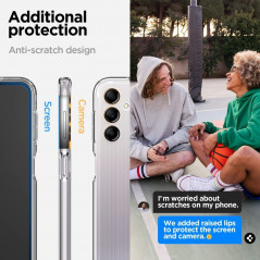Kryt Spigen Ultra Hybrid na Samsung Galaxy A14 LTE Krištáľovo čistý  Transparentný
