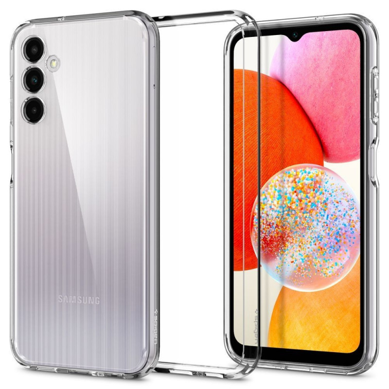 Kryt Spigen Ultra Hybrid na Samsung Galaxy A14 5G Krištáľovo čistý  Transparentný