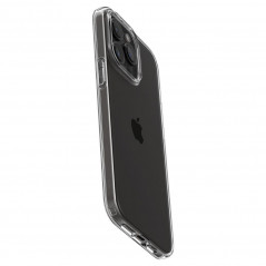 Kryt Spigen Liquid Crystal na Apple iPhone 15 Pro Krištáľovo čistý  Transparentný