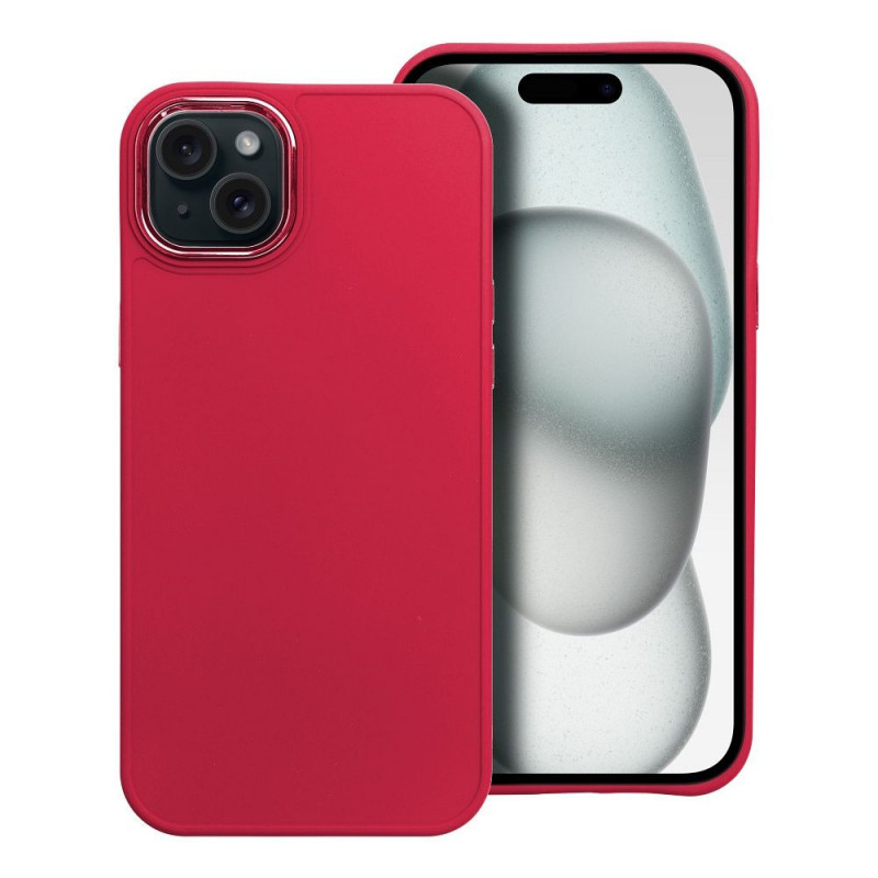 Kryt FRAME na Apple iPhone 15 Plus Elegant  Purpurový