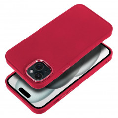 Kryt FRAME na Apple iPhone 15 Plus Elegant  Purpurový