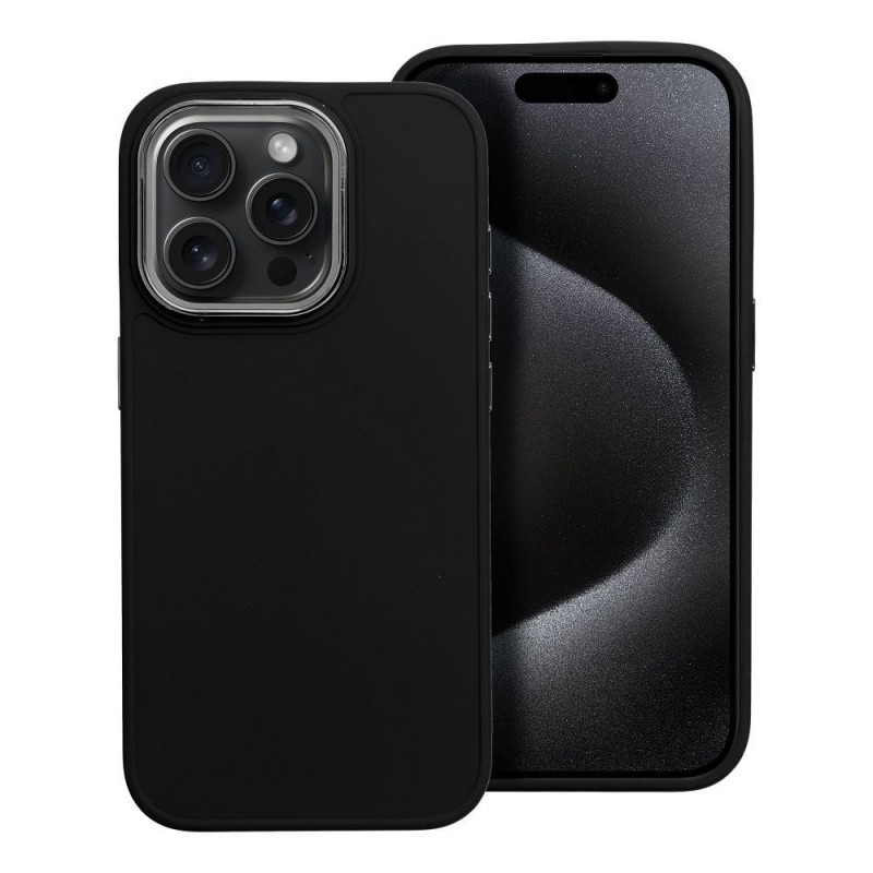 Kryt FRAME na Apple iPhone 15 Pro Elegant  Čierny