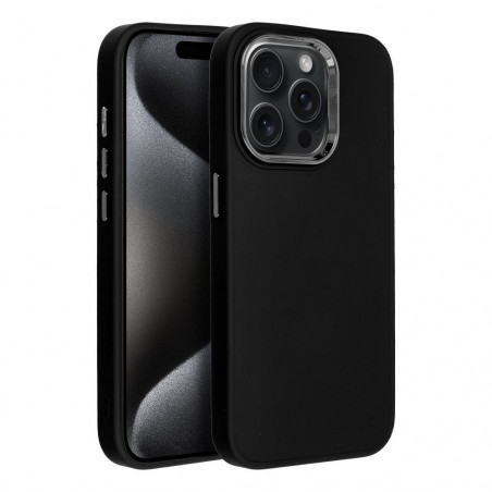 Kryt FRAME na Apple iPhone 15 Pro Elegant Čierny
