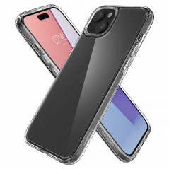 Kryt Spigen Ultra Hybrid na Apple iPhone 15 Krištáľovo čistý  Transparentný