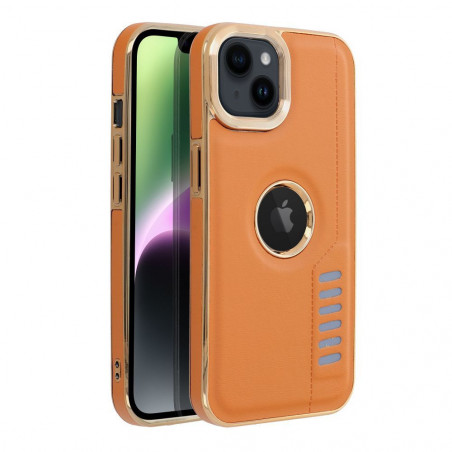 Kryt MILANO na Apple iPhone 14 Hnedý