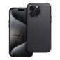 Kryt Leather Mag Cover na Apple iPhone 15 Pro Max Elegant  MagSAFE  Čierny