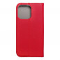 Peňaženkové puzdro Smart Case Book na Apple iPhone 15 Pro Max Červený
