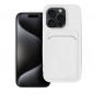 Kryt Card na Apple iPhone 15 Pro Biely