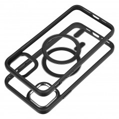 Kryt Color Edge Mag na Apple iPhone XS Max MagSAFE  Čierny