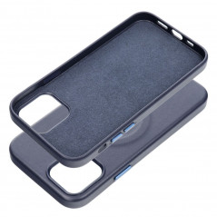 Kryt Roar Leather Mag na Apple iPhone 12 Pro Elegant  MagSAFE  Tmavší modrý