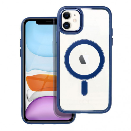 Kryt Color Edge Mag na Apple iPhone 11 MagSAFE  Námornícka modrá