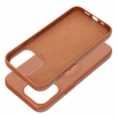 Kryt Roar Leather Mag na Apple iPhone 13 Pro Elegant  MagSAFE  Hnedý