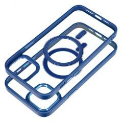 Kryt Color Edge Mag na Apple iPhone 14 Plus MagSAFE  Námornícka modrá