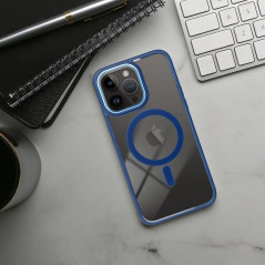 Kryt Color Edge Mag na Apple iPhone 15 Pro Max MagSAFE  Námornícka modrá