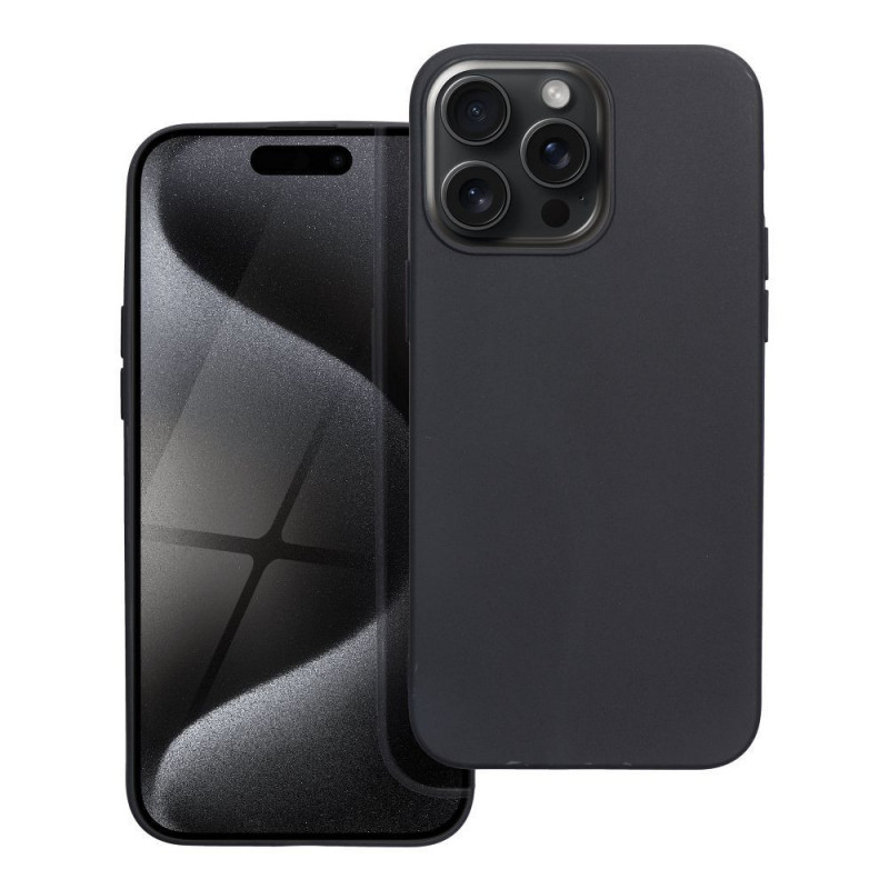 Kryt MATT na Apple iPhone 15 Pro Max Čierny