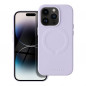 Kryt Roar Leather Mag na Apple iPhone 14 Pro Elegant  MagSAFE  Fialový (Purple)