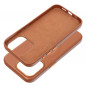 Kryt Roar Leather Mag na Apple iPhone 15 Pro Elegant  MagSAFE  Hnedý