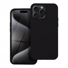 Kryt Silicone na Apple iPhone 15 Pro Max Elegant  Čierny