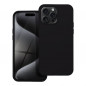 Kryt Silicone na Apple iPhone 15 Pro Max Elegant  Čierny