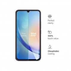 Ochranné sklo Blue Star 9H na Samsung Galaxy A34 Transparentný 