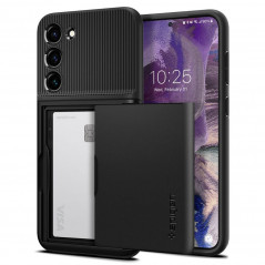 Kryt Spigen Slim Armor CS na Samsung Galaxy S23 Plus 5G Čierny