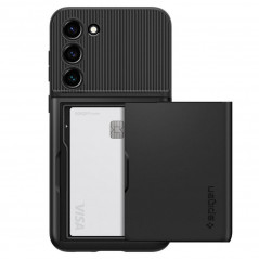 Kryt Spigen Slim Armor CS na Samsung Galaxy S23 Plus 5G Čierny