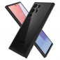 Kryt Spigen Ultra Hybrid na Samsung Galaxy S23 Ultra 5G Krištáľovo čistý  Matná čierna