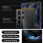 Kryt Spigen Ultra Hybrid na Samsung Galaxy S23 Ultra 5G Krištáľovo čistý  Matná čierna