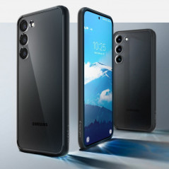 Kryt Spigen Ultra Hybrid na Samsung Galaxy S23 Plus 5G Krištáľovo čistý  Matná čierna