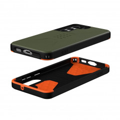 Kryt Urban Armor Gear Civilian na Samsung Galaxy S23 Plus 5G Prémiové puzdro  MagSAFE  Olivový