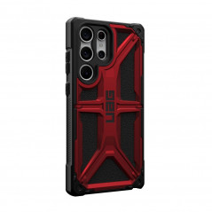 Kryt Urban Armor Gear Monarch na Samsung Galaxy S23 Ultra 5G Prémiové puzdro  MagSAFE  Karmínový