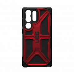 Kryt Urban Armor Gear Monarch na Samsung Galaxy S23 Ultra 5G Prémiové puzdro  MagSAFE  Karmínový