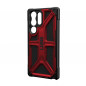 Kryt Urban Armor Gear Monarch na Samsung Galaxy S23 Ultra 5G Prémiové puzdro  MagSAFE  Karmínový