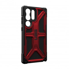 Kryt Urban Armor Gear Monarch na Samsung Galaxy S23 Ultra 5G Prémiové puzdro  MagSAFE  Karmínový