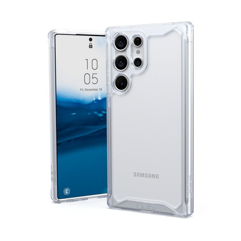 Kryt Urban Armor Gear Plyo na Samsung Galaxy S23 Ultra 5G Prémiové puzdro  MagSAFE  Ľadová