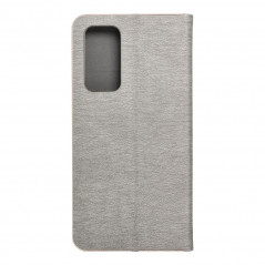 Peňaženkové puzdro LUNA Book Gold na XIAOMI 12 Lite Elegant  Strieborný