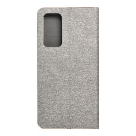 Peňaženkové puzdro LUNA Book Gold na XIAOMI 12 Lite Elegant  Strieborný