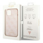Kryt Guess 4G Gold Logo na Apple iPhone 14 Elegant  Ružový