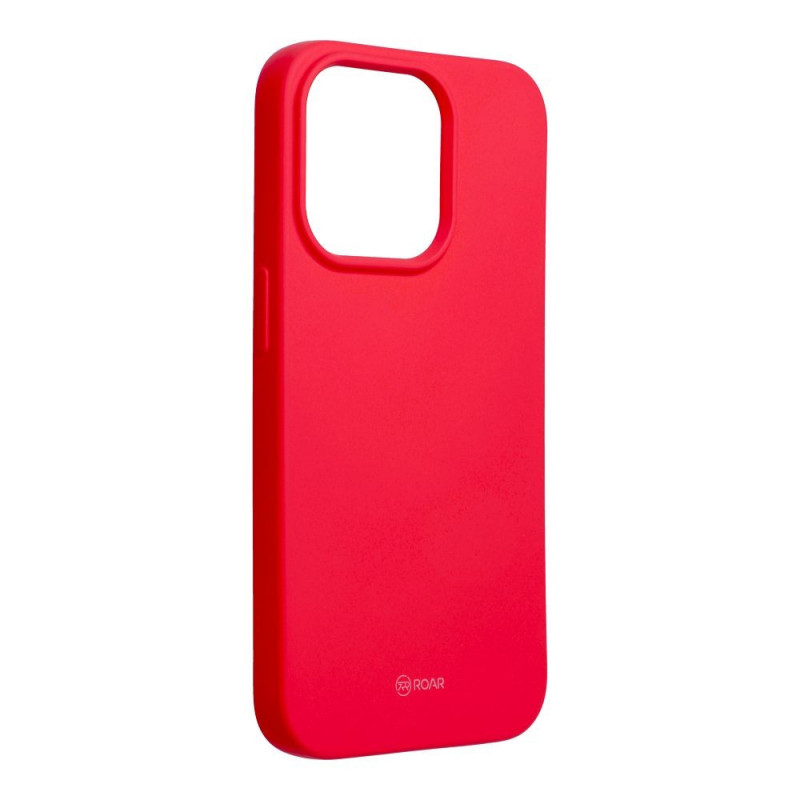 Kryt Roar Colorful Jelly na Apple iPhone 14 Pro Žiarivý ružový