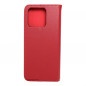 Peňaženkové puzdro Leather case SMART PRO na XIAOMI Redmi 10C Elegant  Vinovo červený