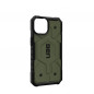Kryt Urban Armor Gear Pathfinder na Apple iPhone 13 Prémiové puzdro  MagSAFE  Olivový