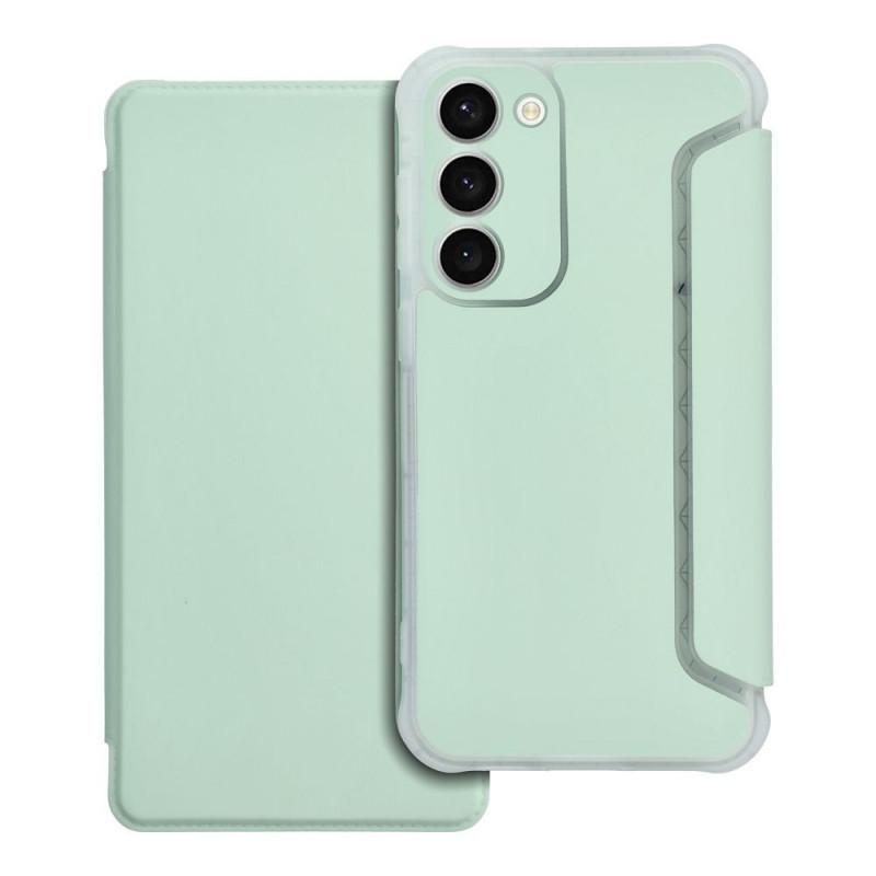 Peňaženkové puzdro Piano Book na Samsung Galaxy S23 Plus 5G Svetlo zelený