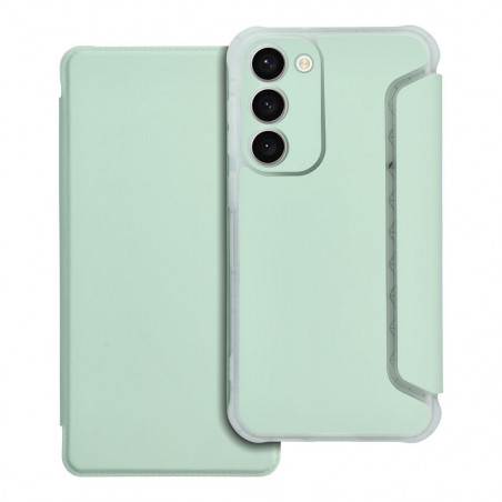 Peňaženkové puzdro Piano Book na Samsung Galaxy S23 Plus 5G Svetlo zelený