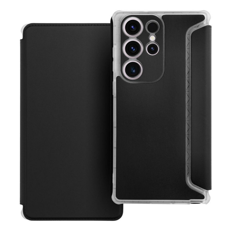 Peňaženkové puzdro Piano Book na Samsung Galaxy S23 Ultra 5G Čierny