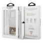 Kryt Guess Liquide Glitter Charms na Apple iPhone 14 Pro Max Elegant  Zlatý