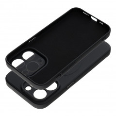 Kryt Silicone Mag Cover na Apple iPhone 14 Pro MagSAFE  Čierny