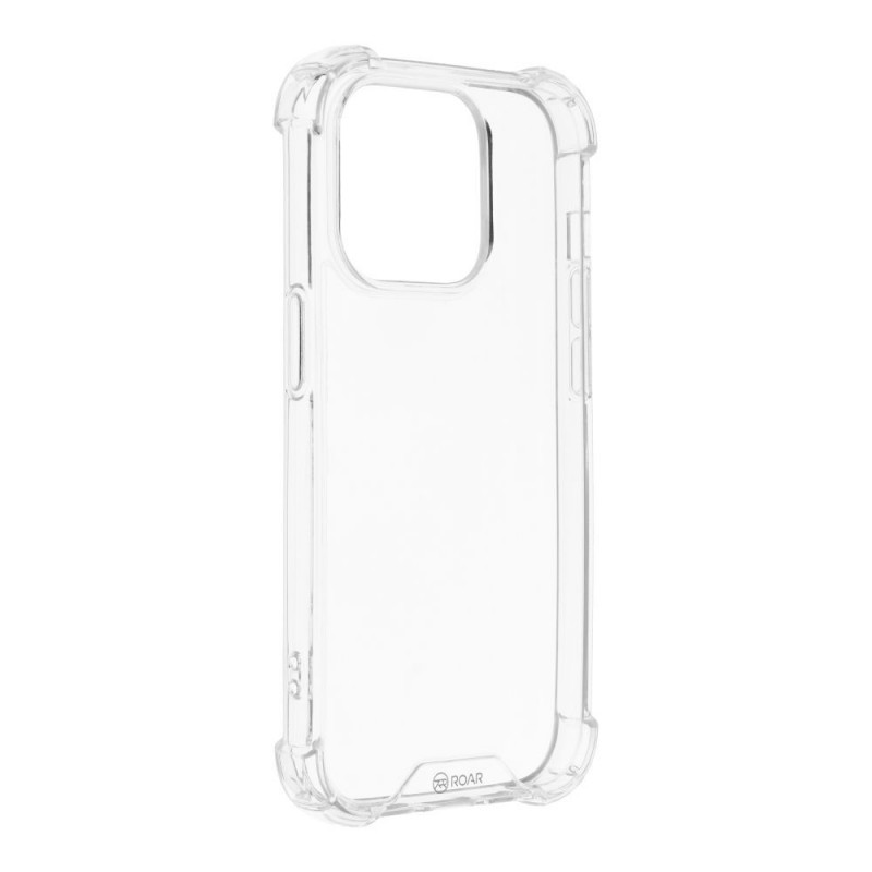 Kryt Roar Armor Jelly na Apple iPhone 14 Pro Prémiové puzdro  Transparentný