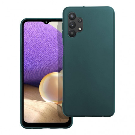 Kryt MATT na Samsung Galaxy A32 LTE Tmavo zelený