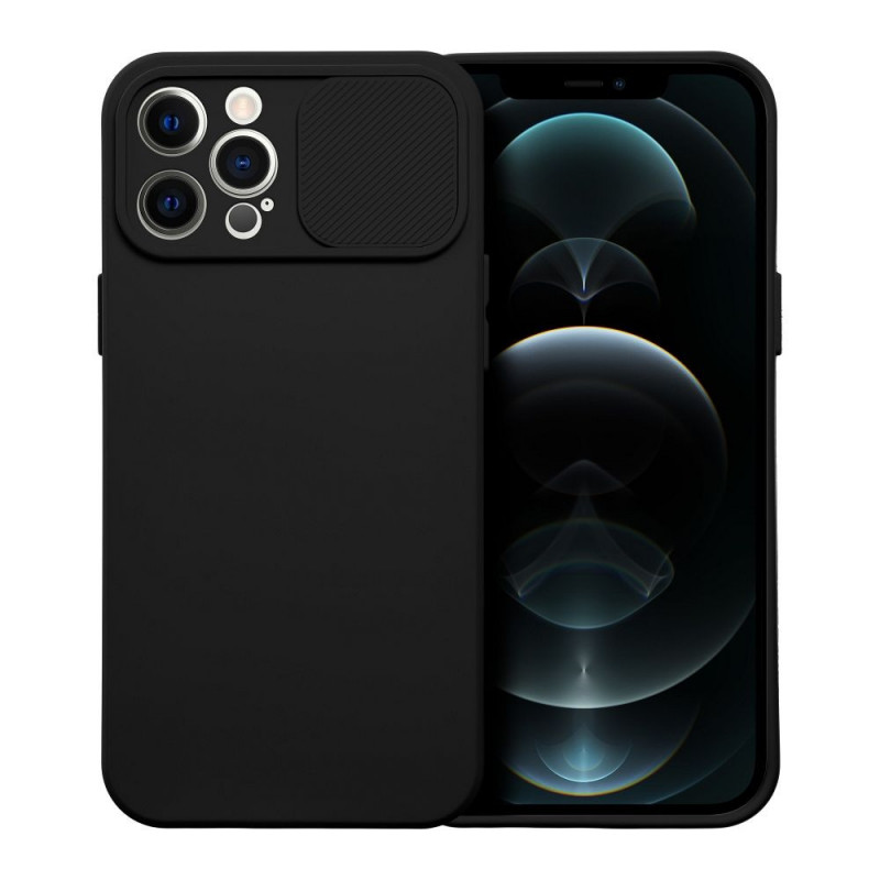 Kryt Slide na Apple iPhone 12 Pro Max Čierny